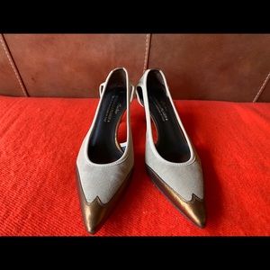 Donald J Pliner couture sling back pumps